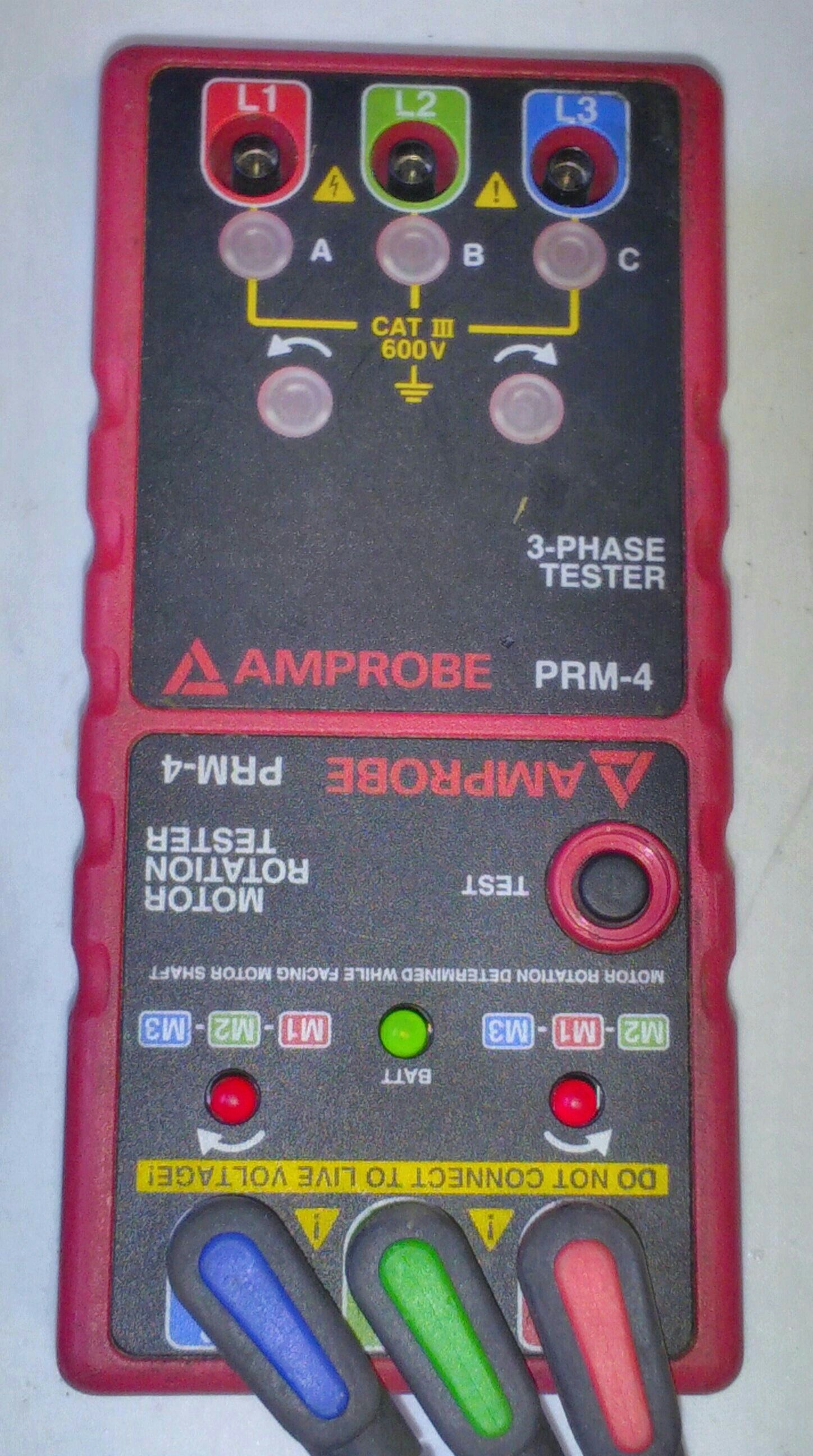 Amprobe PRM4 3 Phase & Motor Rotation Tester for Sale in WA