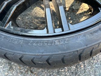 22” wheels 5x114.3 universal