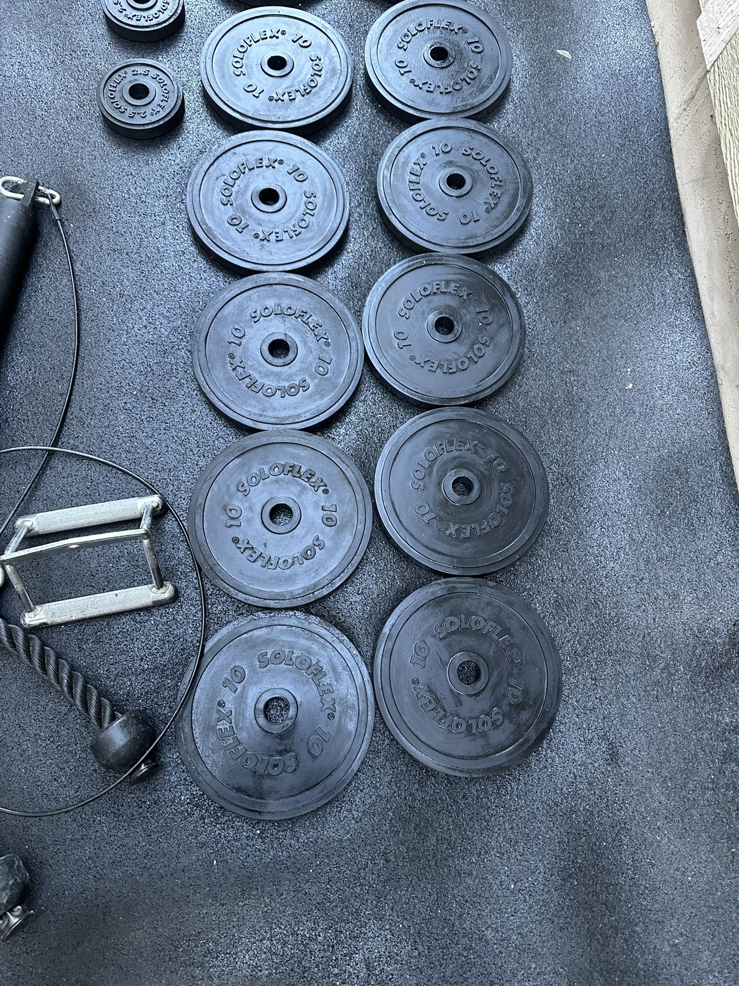 170 LBS 1”STANDAR WEIGHT PLATES AND ACCESORIES