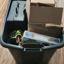 Tote With Lots Of Stuff 