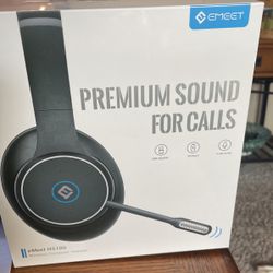 Emeet Wireless Computer Headset HS100
