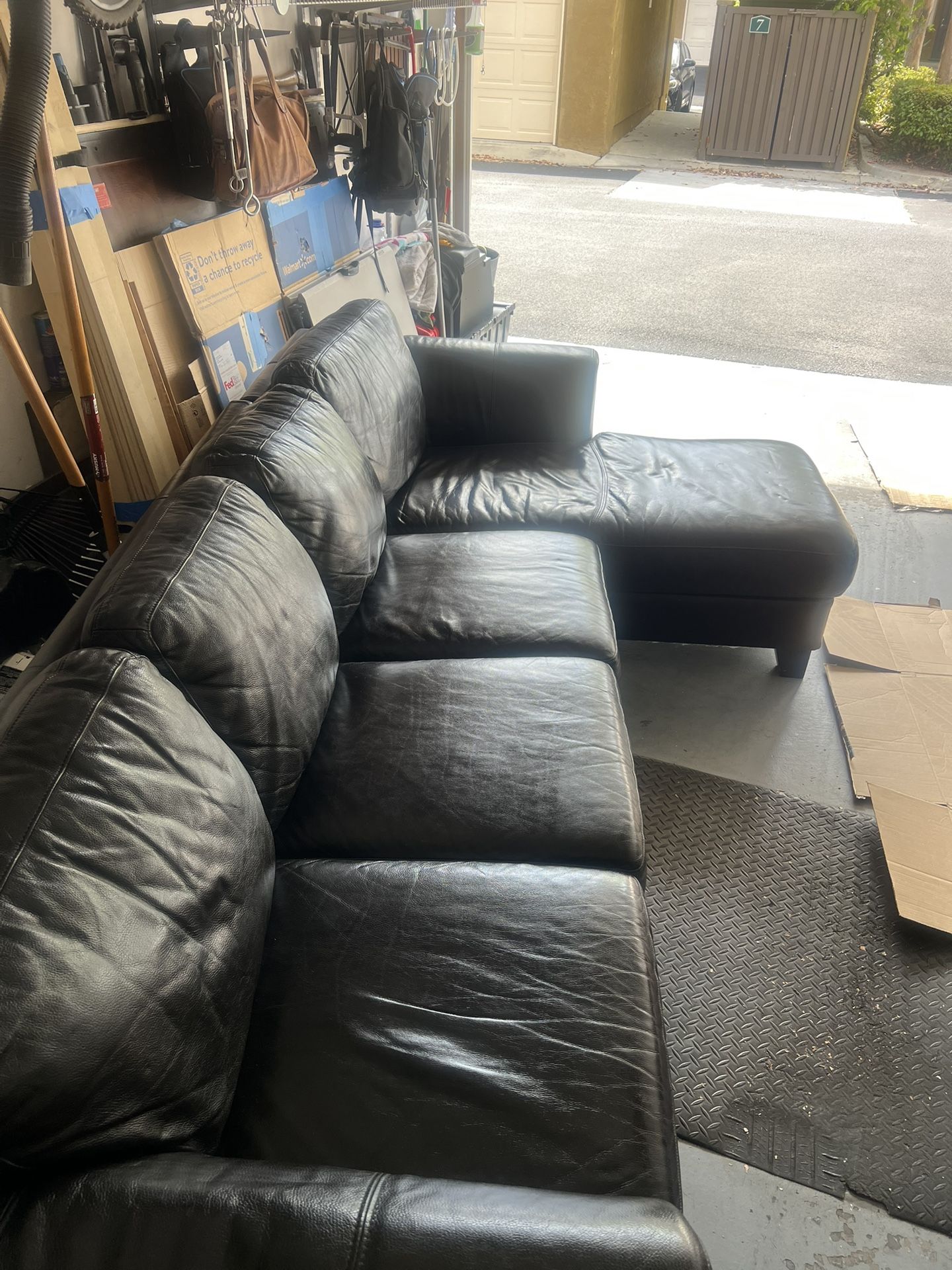 Leather Couch
