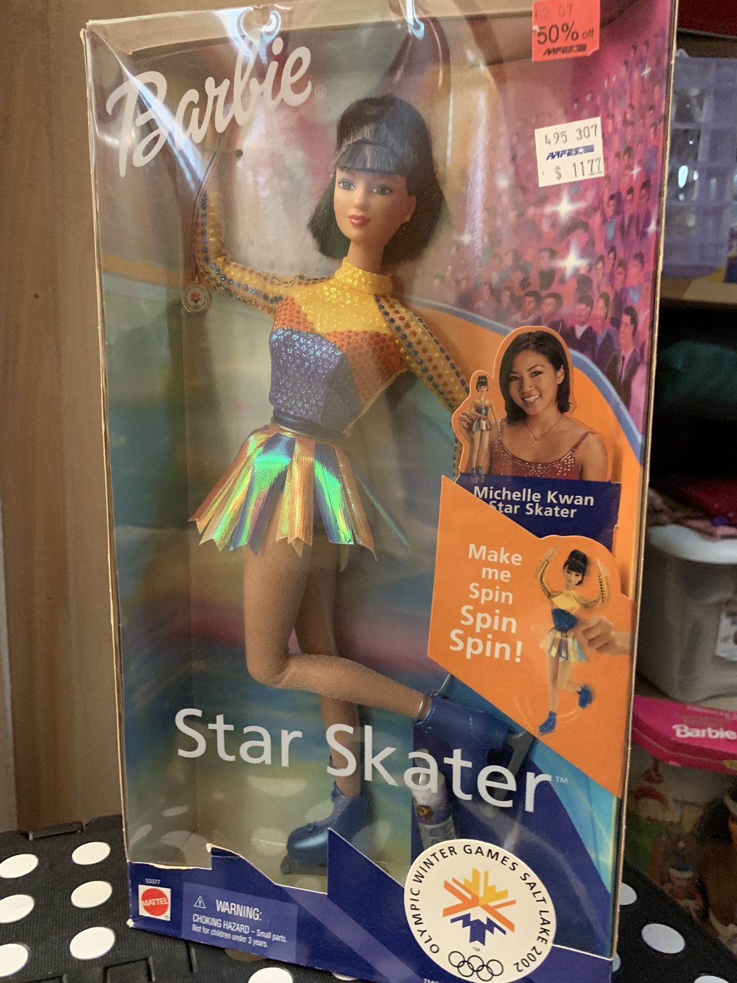 Barbie STAR SKATER Michelle Kwan