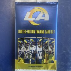 La Rams Limeted-Edition Trading Card Set