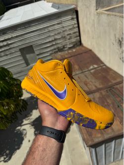 size 10.5 Kobe 4 Draft Day Lakers