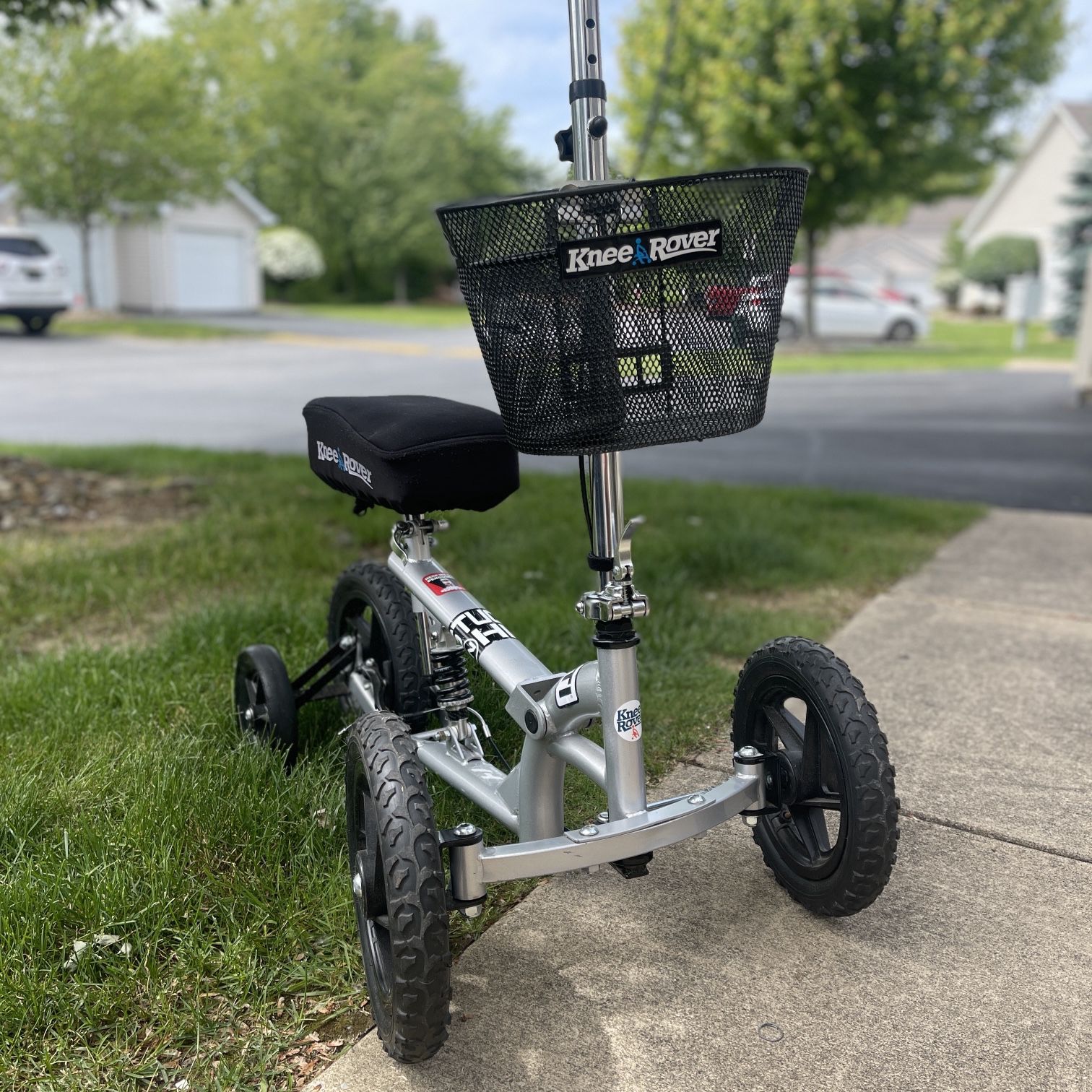 Knee Scooter + iWalk + Crutches Bundle 