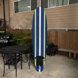 8’ Wavestorm / Gerry Lopez Beginner Surfboard w/ fins and leash included