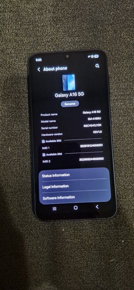 infinity mobile Galaxy A16 5G
