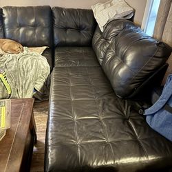 L-shaped couch