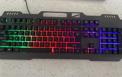 Led gaming keyboard