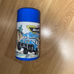 Vtg Micro Machines Thermos Cup 1989