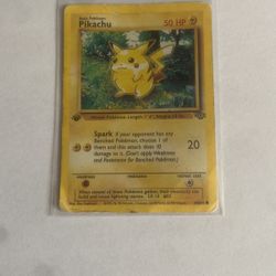 Pikachu 1st Edition Jungle Set