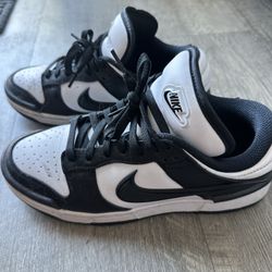 Black And White Nikes 
