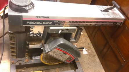 Craftsman 10" Radial saw