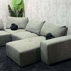 5 Piece Modular Sectional Sofa 