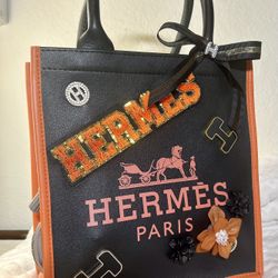 Glammed Up Shopping Totes, Custom Created 