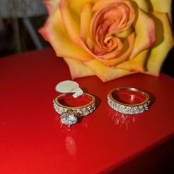 Cubic Zirconia Engagement Ring Size 7 