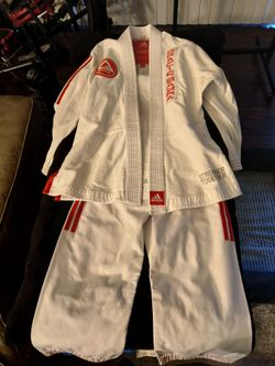 Gracie Barra Gi Y5 Adidas Competition Gi White