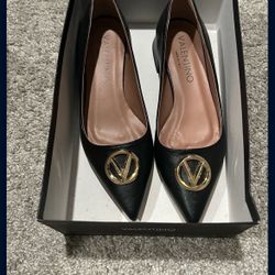 Valentino Black Shoes New Size 6