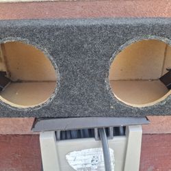 SPEAKERS BOX CAJA PARA BOSINAS 10 INCHES GOOD CONDICIÓN ABLO ESPAÑOL 