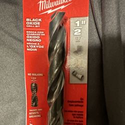 Milwaukee 1/4" Black Oxide Drill Bit