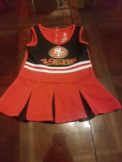 49ers cheerleader outfit