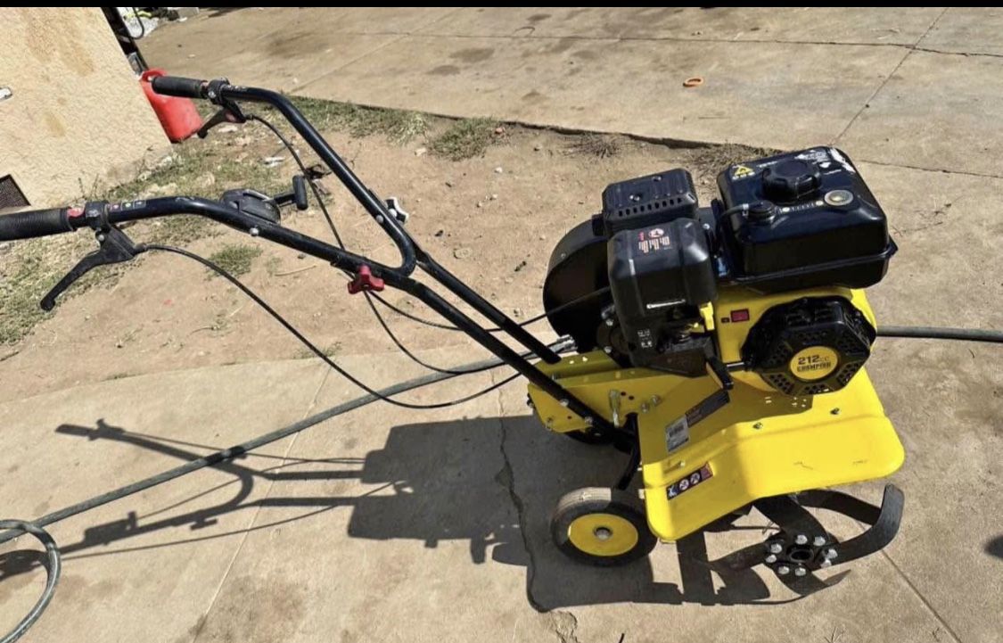 22 in. 212 CC 4-Stroke Gas-Powered Front Tine Tiller with Reverse Assist by Champion Power Equipment
