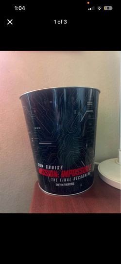 Mission Impossible (2025) movie exclusive AMC popcorn bucket