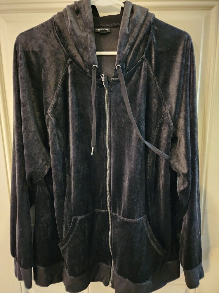Velvety Shirt And Pants Set Torrid