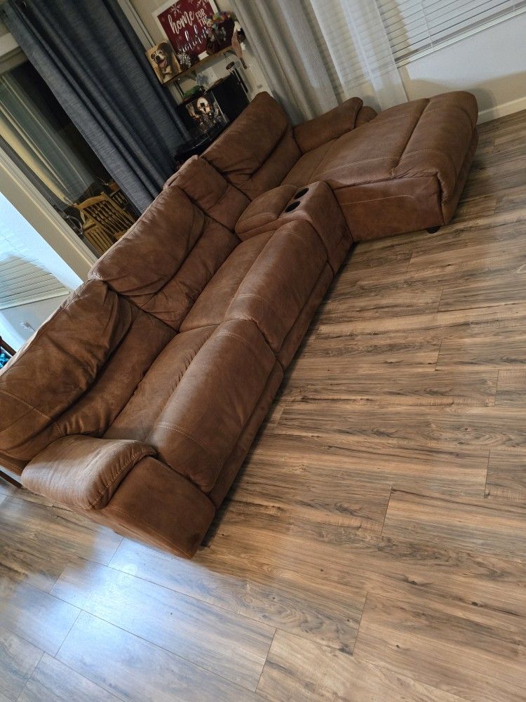Couch Sectional - Recliners