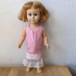 Vintage 1960's Mattel Original Chatty Cathy Doll Strawberry Blond Blue Eyes
