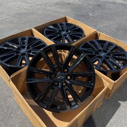 18” Chevy traverse brand new factory wheels gloss black rims Chevy blazer 2018-2025