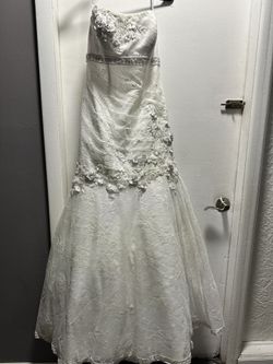 Oleg Cassini Wedding Dress Size 10