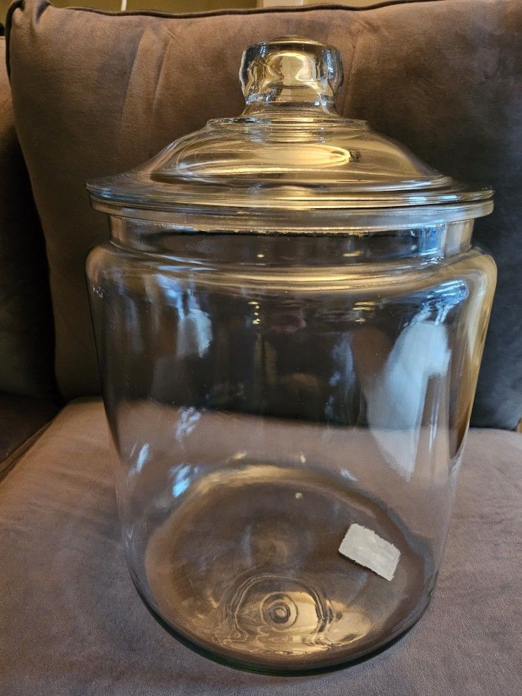 2 Gallon Glass Jar With Lid