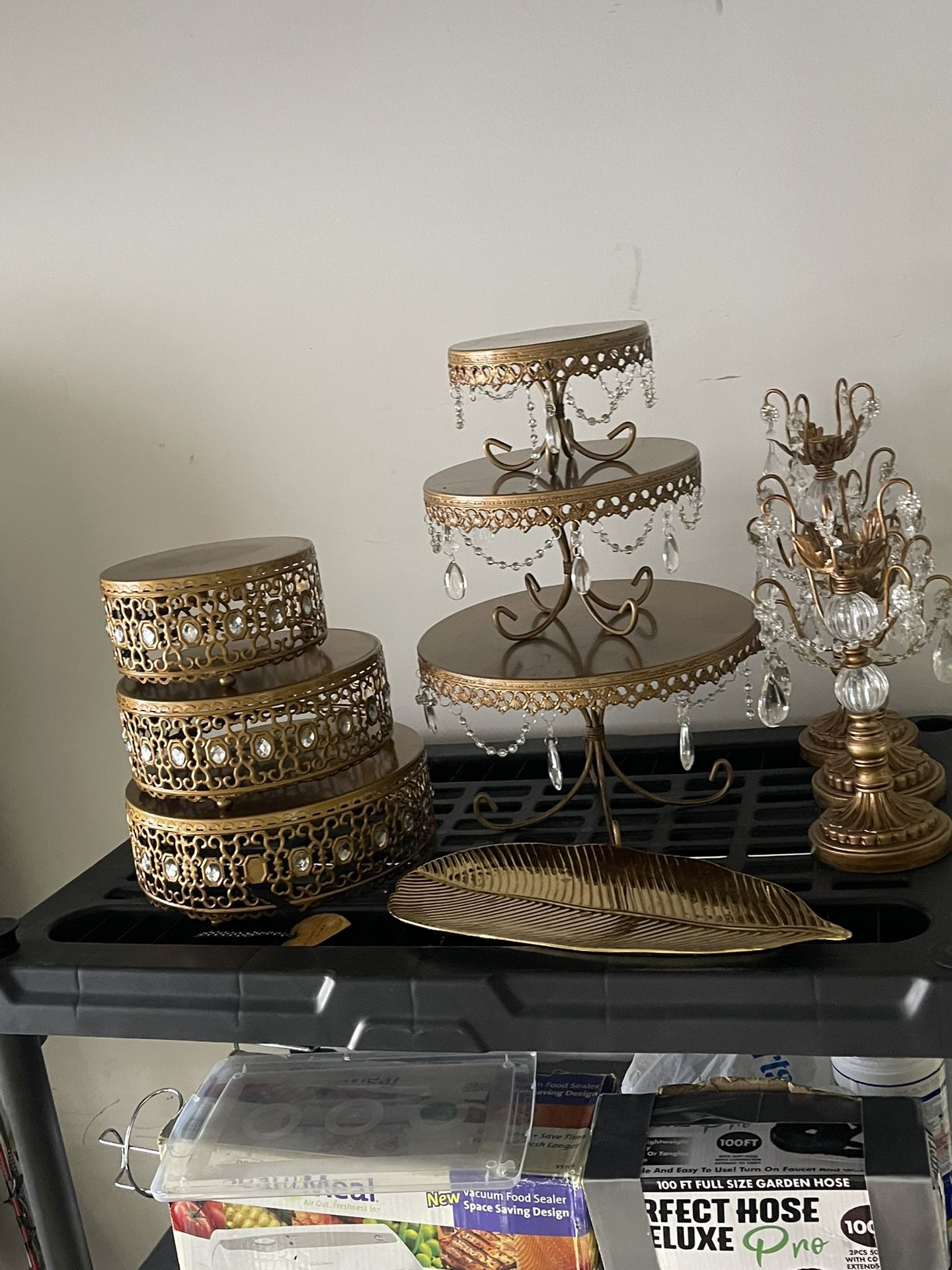 Party Decor Cake Stand and Trays
