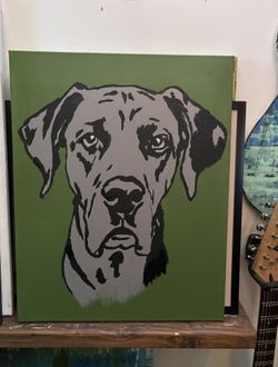 Original Dog face Painting!