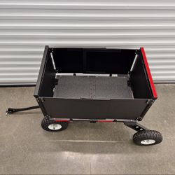 URB-E ebike Electric Bike Delivery Folding Cart Wagon Heavy Duty. Metal Fat Tire