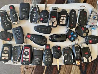 Car keys and remotes are available today