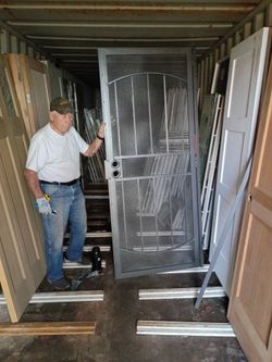 28 security screen door