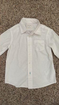 J Crew Boys White Button Up