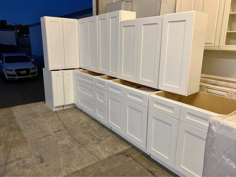 White Shaker Cabinet