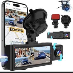 Dash Cam Front Rear and Inside