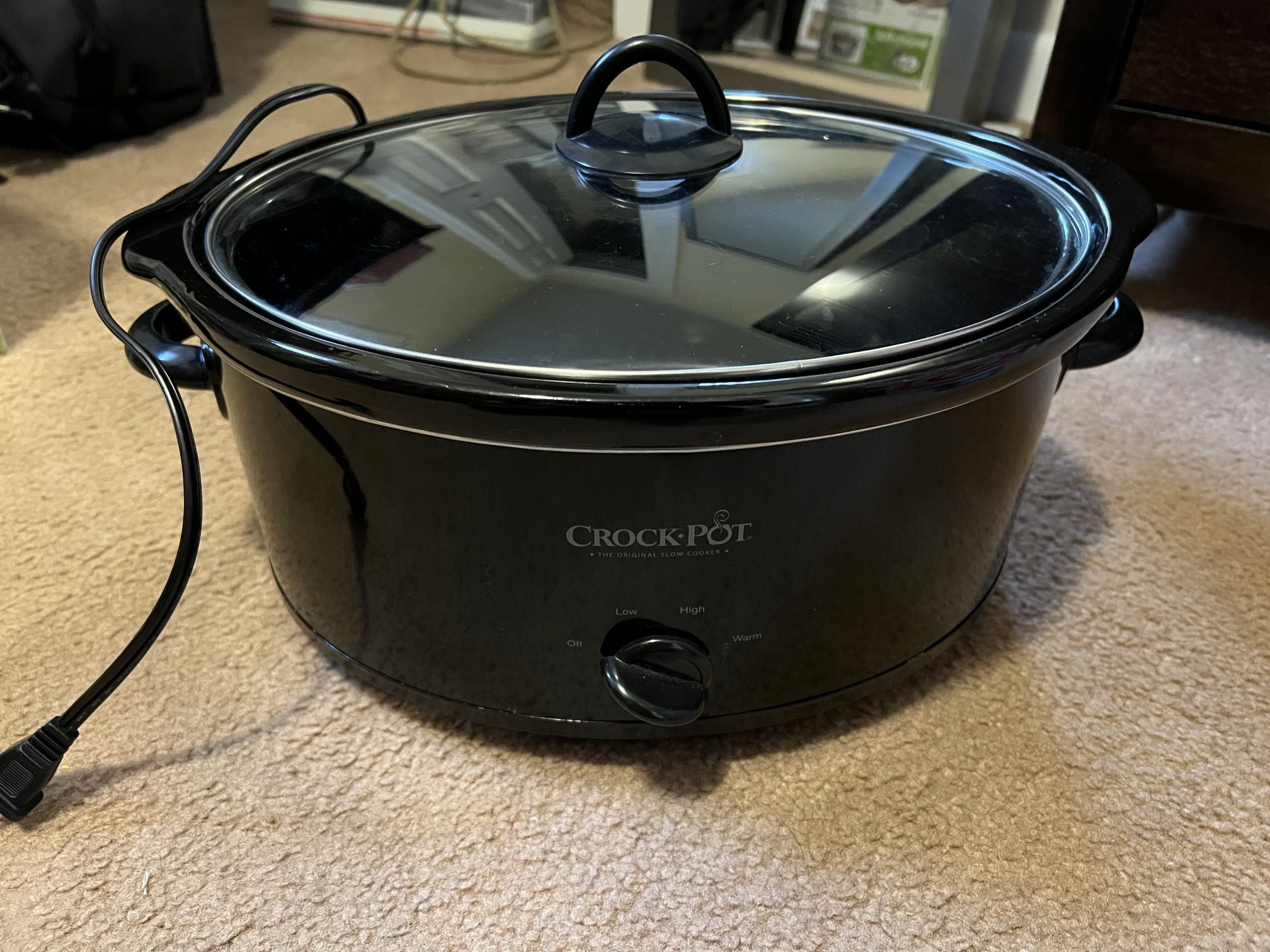 Black Crockpot-$20