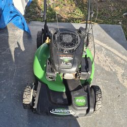 4 Wh Drive Lawn Mower Walk Behind 