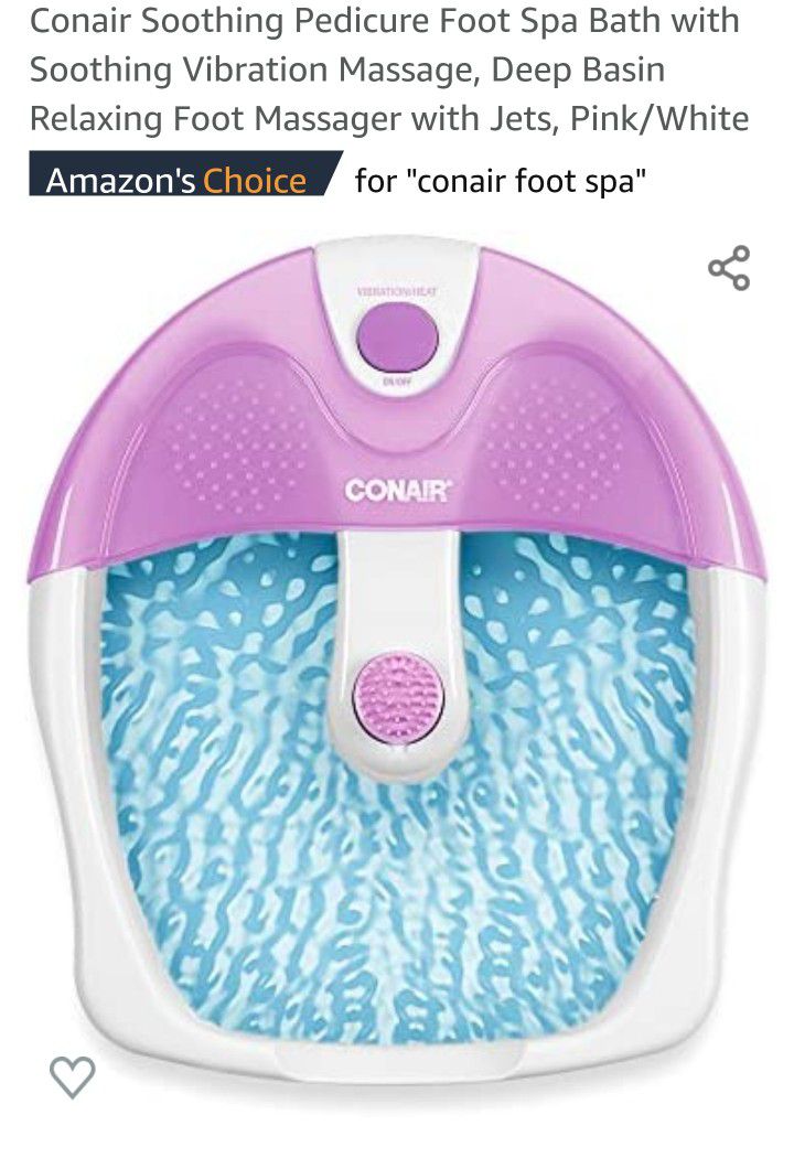 ***CONAIR PEDICURE FOOT SPA FOR ONLY $20***