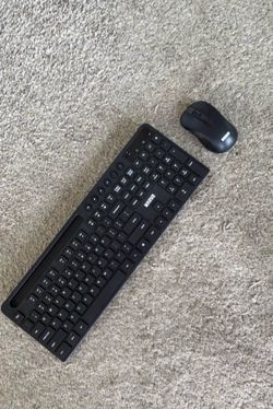 Wireless keyboard + mouse