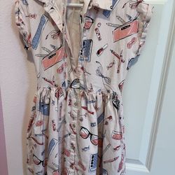 Kate Spade Skirt the Rules School Supplies Collared Dress