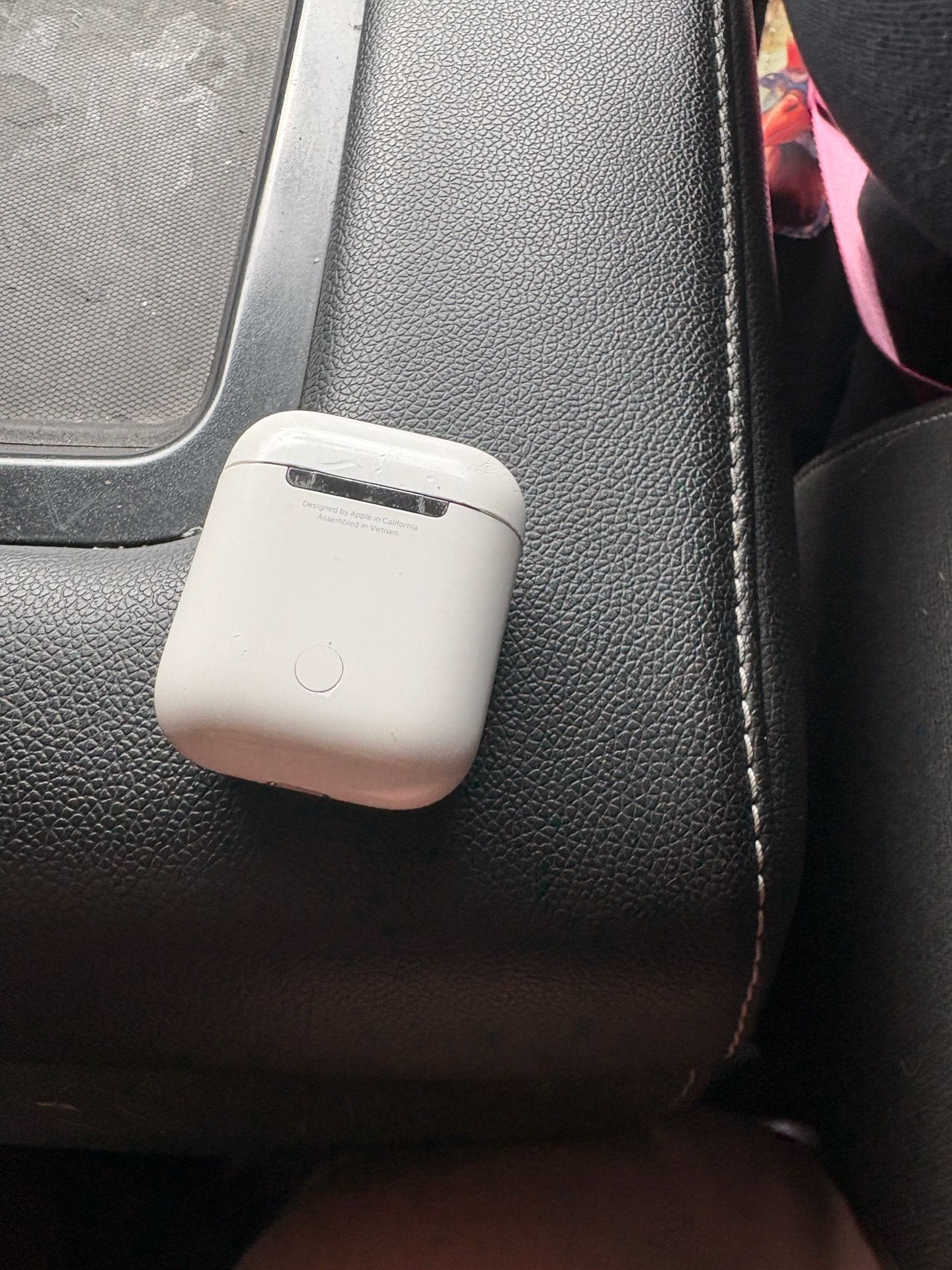 White headphones