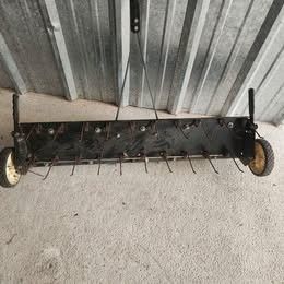 48-in Tow Behind Thatcher For Lawn Tractors And Zero Turn Mowers