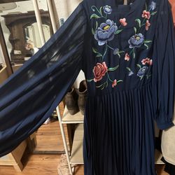 ASOS high neck skater dress